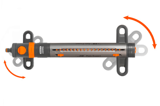 Ножки поворачиваются на 90°, чтобы инструмент можно было удобно подвесить и компактно хранить.